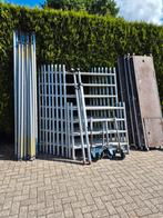 Aluminium rolsteiger 10.20 nette staat, Ophalen, Gebruikt, Rolsteiger of Kamersteiger, 5 meter of hoger