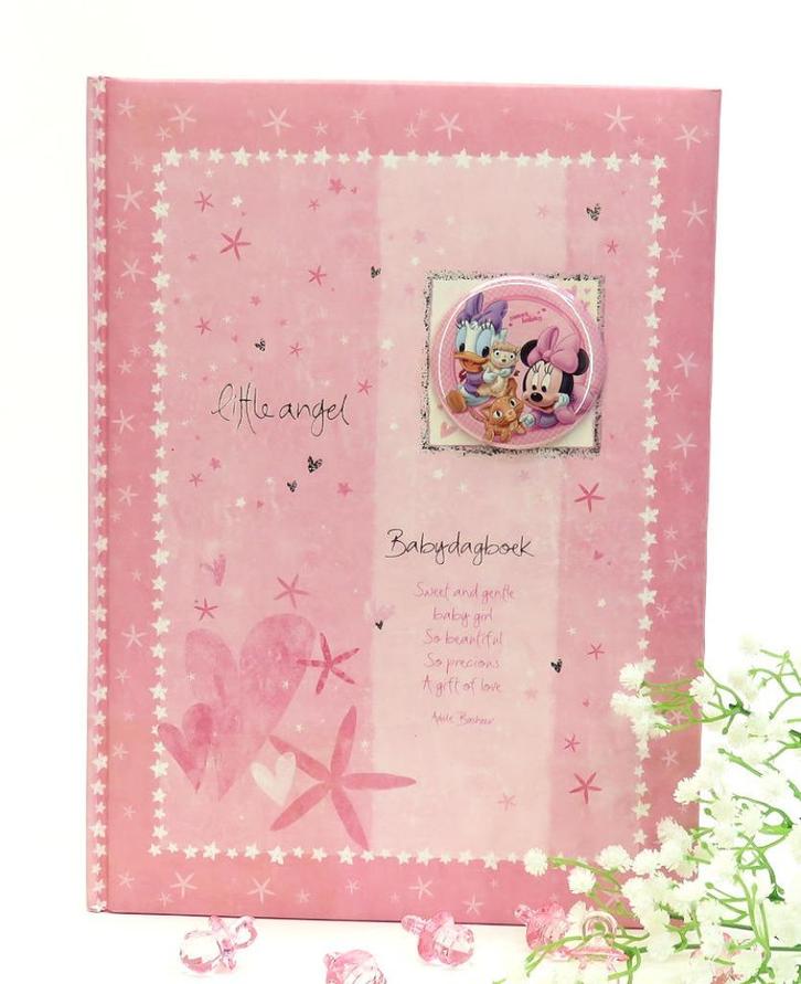 Disney Minnie en Katrien baby dagboek., Kinderen en Baby's, Kraamcadeaus en Geboorteborden, Nieuw, Kraamcadeau, Ophalen of Verzenden