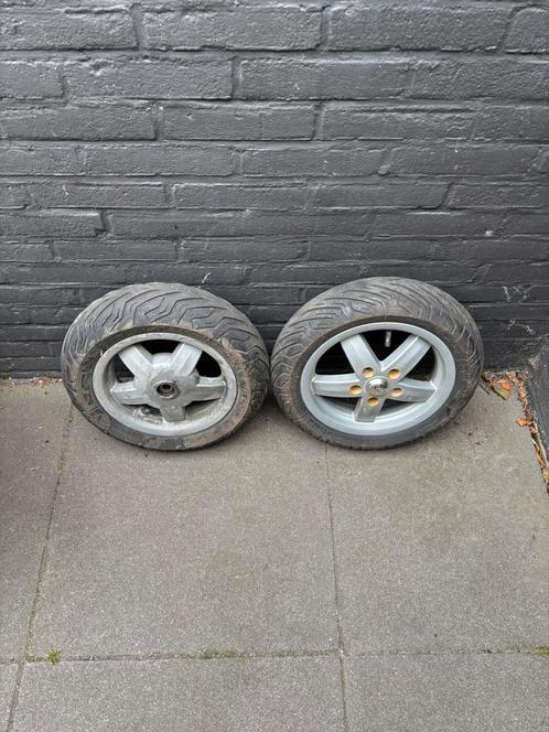 Vespa Set Velgen met Banden LX S LXV ET, Motoren, Tuning en Styling, Ophalen of Verzenden
