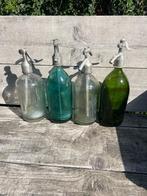 Franse Brocante Spuitflessen/sodaflessen, Huis en Inrichting, Ophalen of Verzenden, Gebruikt