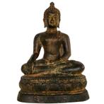 Zeldzaam Thaise Boeddhabeeld uit de late Ayutthaya-periode