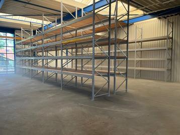 Palletstelling stelling magazijnstelling rekken 75mtr koopje beschikbaar voor biedingen