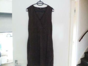 Bruine jurk, maat 38, merk Be One, zo goed als nieuw! beschikbaar voor biedingen