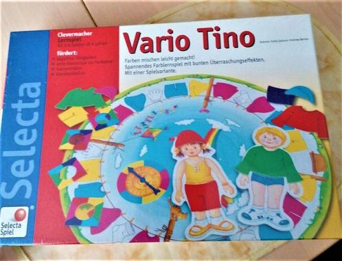 Vario Tino , nieuwstaat en diverse andere spelletjes, Hobby en Vrije tijd, Gezelschapsspellen | Bordspellen, Zo goed als nieuw