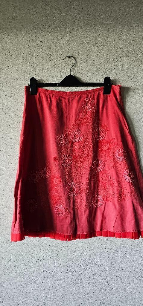 orange rood rok van Oilily maat 42 (3825), Kleding | Dames, Grote Maten, Rok, Overige kleuren, Ophalen of Verzenden