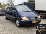 Opel Zafira 1.6-16V Comfort koopje koopje met apk !, Gebruikt, 4 cilinders, Blauw, 7 stoelen