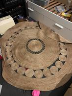 Jute Vloerkleed - Natuurlijk & Stijlvol, Huis en Inrichting, Stoffering | Tapijten en Kleden, Ophalen, Beige, 150 tot 200 cm, Rond