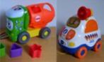 Speelgoed auto's en vliegtuig, Fisher Price en VTech, Ophalen, Zo goed als nieuw, Duw- of Trekspeelgoed
