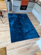 Mooi donkerblauw hoogpolig vloerkleed (160x230cm), Huis en Inrichting, Stoffering | Tapijten en Kleden, Ophalen, Blauw, 150 tot 200 cm