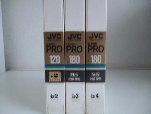 Diverse merken VHS Opneembare Videobanden in luxe opbergdoos, Cd's en Dvd's, VHS | Film, Gebruikt, Alle leeftijden, Ophalen of Verzenden