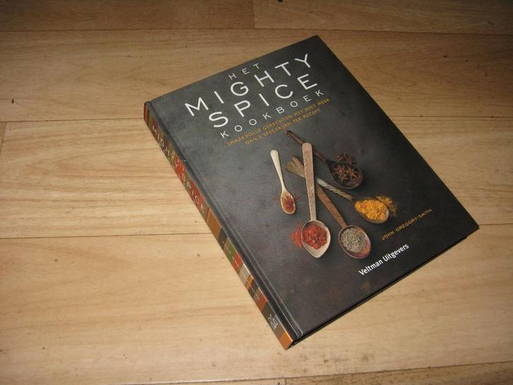 Het Mighty Spice kookboek, Boeken, Kookboeken, Zo goed als nieuw, Azië en Oosters, Ophalen of Verzenden