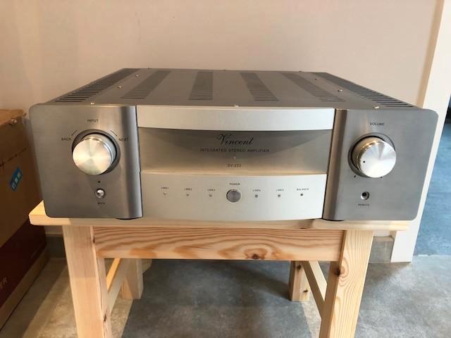 zeer mooie vincent sv-233 geintegreerde versterker, Audio, Tv en Foto, Versterkers en Receivers, Zo goed als nieuw, Stereo, 120 watt of meer