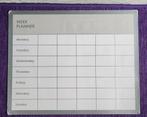 Magnetische week planner / whiteboard met pictogrammen, Ophalen, Zo goed als nieuw