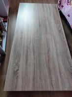 Eettafel , salontafel 160 x 80 cm licht eiken, Ophalen, 50 tot 100 cm, Zo goed als nieuw, Rechthoekig