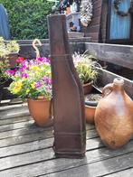 Antieke foedraal/ geweerkoffer. Leder., Ophalen of Verzenden