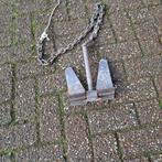 Anker met ketting - Gebruikt, Ophalen of Verzenden, Gebruikt, Motor en Techniek