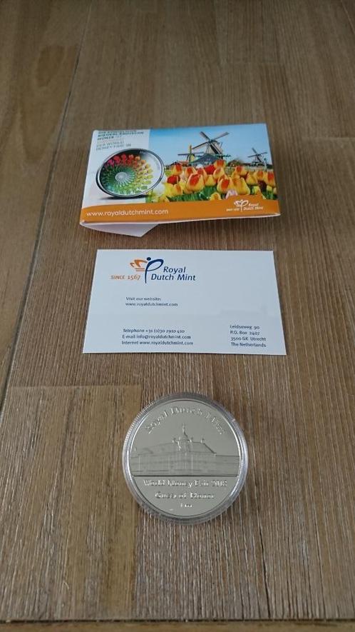 Guest of Honor Penning World Money Fair 2018, Postzegels en Munten, Penningen en Medailles, Overige materialen, Nederland, Verzenden