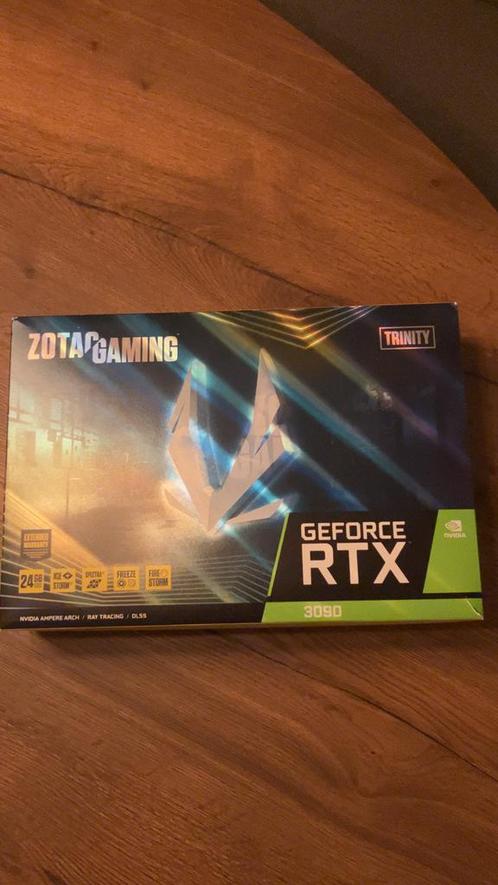 Zotac RTX 3090 Trinity 24GB videokaart, Computers en Software, Videokaarten, Zo goed als nieuw, Nvidia, PCI-Express 4.0, GDDR6