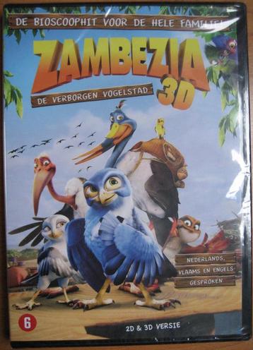DVD Zambezia de verborgen vogelstad 3D. beschikbaar voor biedingen