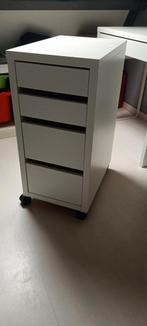 Ikea Micke ladeblok op wielen., Ophalen, Minder dan 50 cm, Zo goed als nieuw, 3 of 4 laden