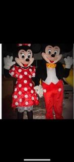 MINI & MICKEY MOUSE mascotte pak TE HUUR, Ophalen, Jongen of Meisje