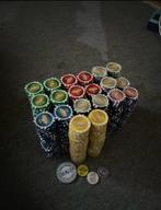 Pokerfiches, Hobby en Vrije tijd, Gezelschapsspellen | Kaartspellen, Ophalen, Gebruikt