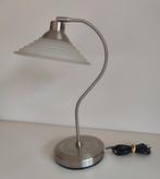 Vintage IKEA Kroby tafellamp geribbelde kap, Ophalen, Gebruikt, Vintage, Glas