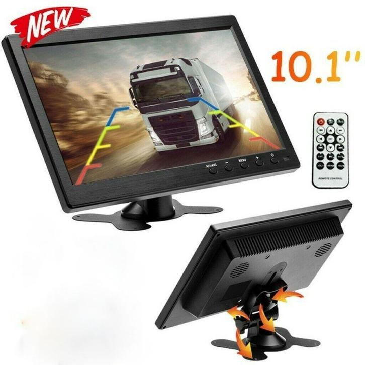10 Inch Auto Monitor HD Mini TV Computer 1080P LCD, Computers en Software, Monitoren, Nieuw, 60 Hz of minder, HDMI, VGA, Overige typen
