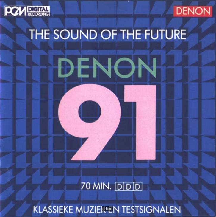 Denon 91 Digital Sound Of The Future CD Denon – GES-9150, Cd's en Dvd's, Cd's | Pop, Zo goed als nieuw, 1980 tot 2000, Verzenden