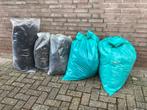 Schapenwol wit en zwart van 7 schapen. Gratis afhalen., Ophalen, Wol of Garen