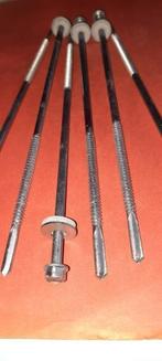 25-50 st. RVS Sandwich paneelschroeven 5,5x195 mm dak wand, Ophalen of Verzenden, Nieuw, Balken