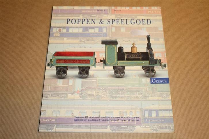 Veilingcatalogus Glerum - Poppen & Speelgoed, Antiek en Kunst, Antiek | Speelgoed, Ophalen of Verzenden