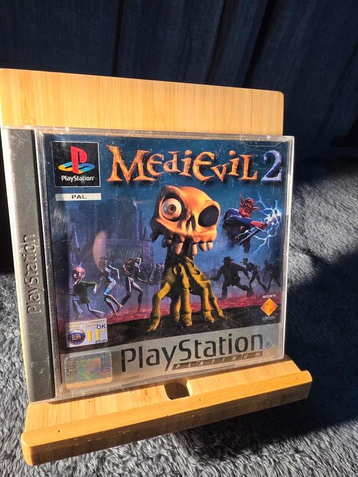 Medievil 2 - Playstation 1 (PS1), Spelcomputers en Games, Games | Sony PlayStation 1, Gebruikt, Avontuur en Actie, 1 speler, Vanaf 12 jaar