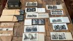 Diverse antieke stereoscoop afbeeldingen platen, Ophalen of Verzenden