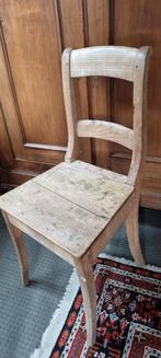 4 x stoel hout antiek bistro stoel brocante, Vier, Gebruikt, Ophalen of Verzenden, Bruin