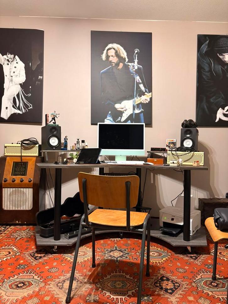 Millenium SD-180 Studio Desk, Huis en Inrichting, Bureaus, Zo goed als nieuw, Bureau, Met wielen, Ophalen