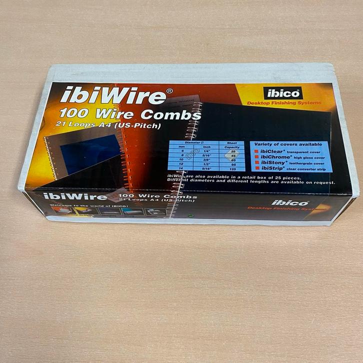 Ibico IbiWire A4 metalen draadrug - 4 dozen, Diversen, Bureau-accessoires, Nieuw, Ophalen of Verzenden