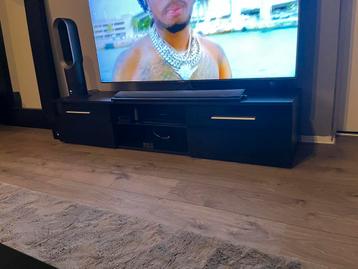 Zwart TV Meubel met Opbergruimte