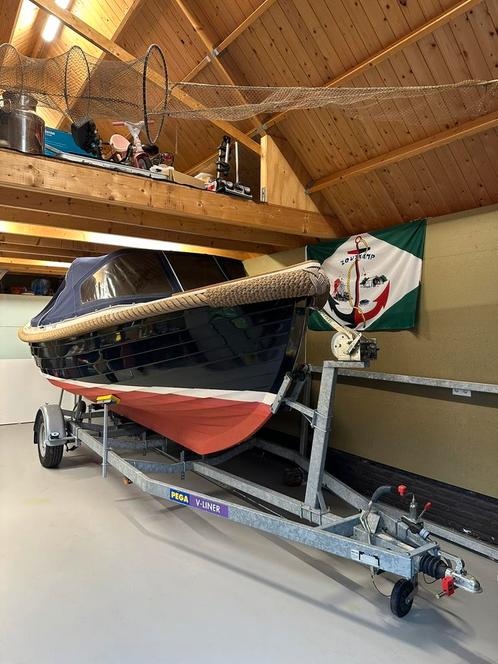 Arie Wiegmans 21 - AW21 in prachtige staat, Watersport en Boten, Sloepen, Gebruikt, 10 tot 30 pk, 6 meter of meer, Binnenboordmotor