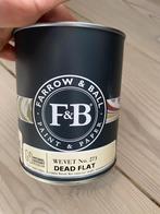 Farrow&Ball verf Wevet deadflat, Doe-het-zelf en Verbouw, Verf, Beits en Lak, Nieuw, Verf, Ophalen of Verzenden, Wit