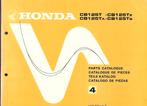 Honda CB125 T CB125 T2 CB125 Ta CB 125 Tb parts list, Ophalen of Verzenden, Honda