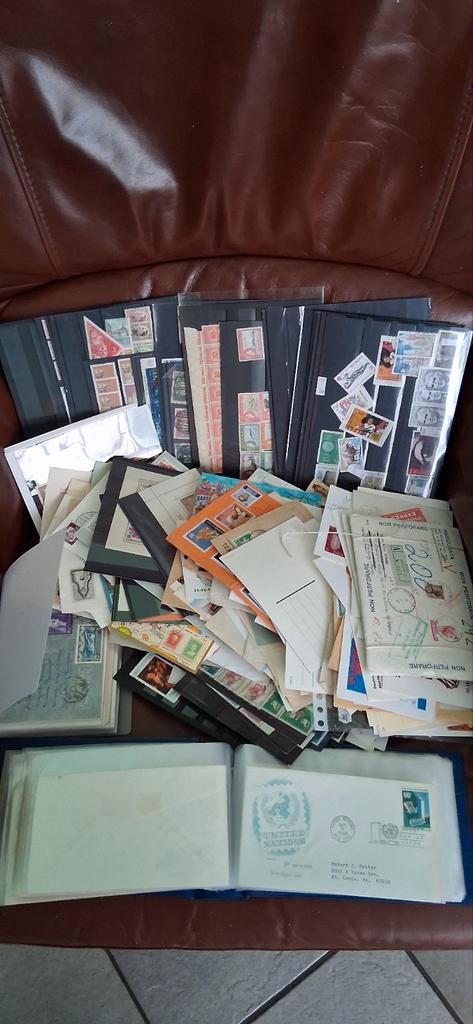 Postzegelverzameling - Diverse Landen, Postzegels en Munten, Postzegels | Volle albums en Verzamelingen, Nederland en Buitenland