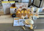 Medela dubbele borstkolf swing maxi met diverse toebehoren, Kinderen en Baby's, Babyvoeding en Toebehoren, Ophalen, Zo goed als nieuw