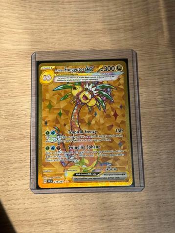 Pokemon Exeggutor EX #248 beschikbaar voor biedingen