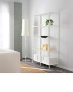 IKEA VITTSJÖ kast wit/glas (100x36x175 cm)), Ophalen, 50 tot 100 cm, 25 tot 50 cm, Glas