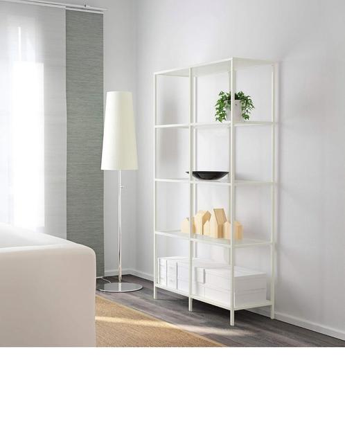 IKEA VITTSJÖ kast wit/glas (100x36x175 cm)), Huis en Inrichting, Kasten | Vitrinekasten, Zo goed als nieuw, 50 tot 100 cm, 25 tot 50 cm