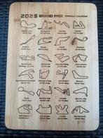 F1 kalender Borrelplank / Snijplank, Heufs 3Design, Nieuw, Ophalen of Verzenden, Heufs 3Design