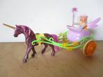 Playmobil 9136 bloemenfee met eenhoornkoets, Ophalen of Verzenden, Gebruikt, Complete set