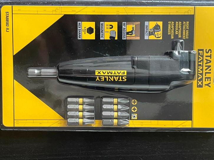 Stanley Fatmax Haakse Boorhulp, Doe-het-zelf en Verbouw, Gereedschap | Machine-onderdelen en Toebehoren, Nieuw, Ophalen of Verzenden