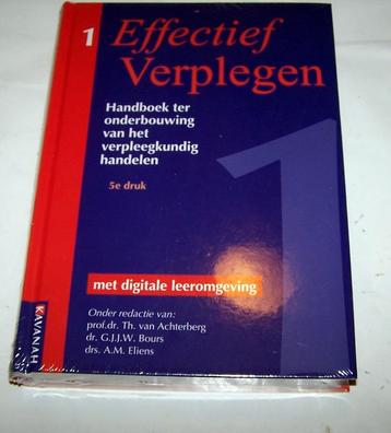 Effectief Verplegen 1- Handboek. 5e druk. Nieuw/geseald. beschikbaar voor biedingen